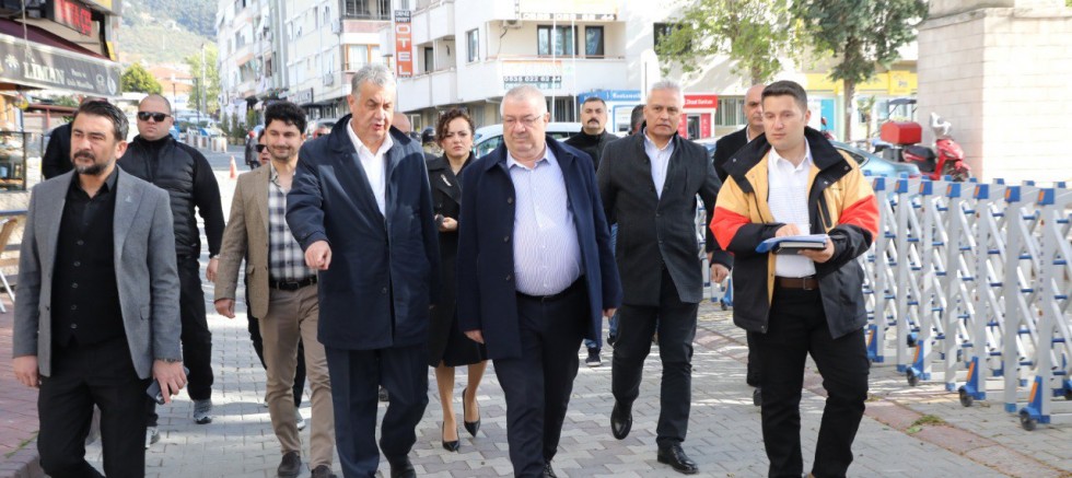 BAŞKAN MEHMET ERTAŞ ÇALIŞMALARI YERİNDE İNCELEDİ