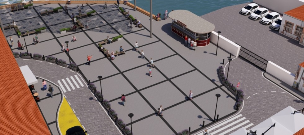 Başkan Mesut Ergin: Yenilenen Gümrük Meydanı Ayvalık’a değer katacak…