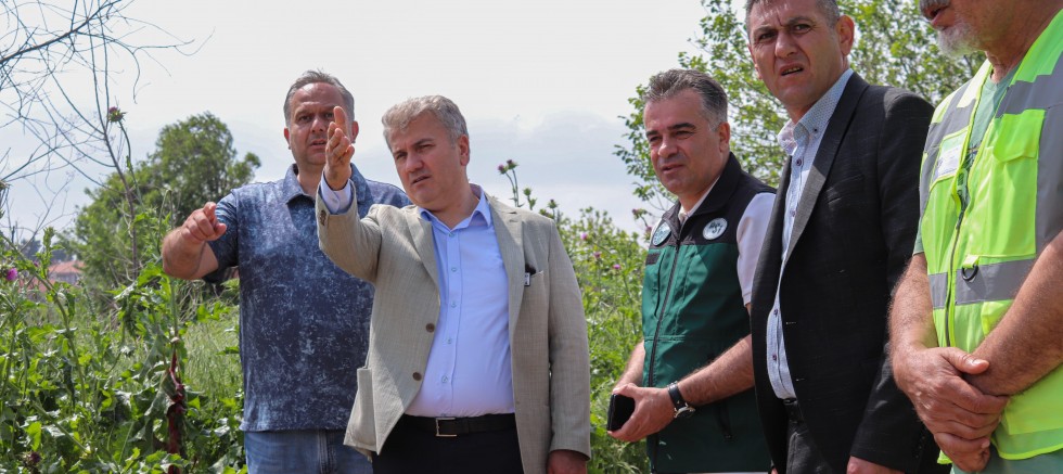 Canbey’den Kırsala Yatırım Hamlesi: Balıklı Köprüsü Çalışmaları Başladı