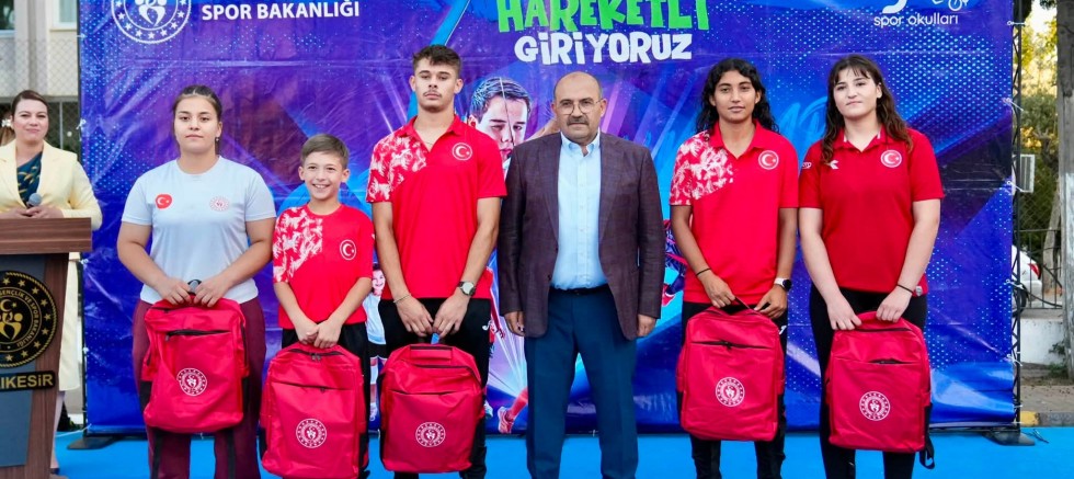 GSB SPOR OKULLARI BALIKESİR’DE COŞKULU BİR AÇILIŞLA BAŞLADI