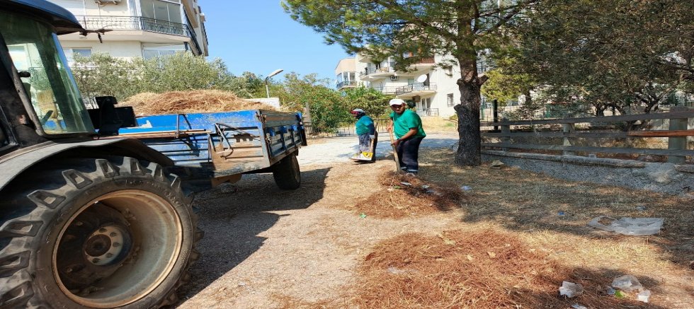AYVALIK’TA YEŞİL ALANLAR 7/24 KORUMA ALTINDA