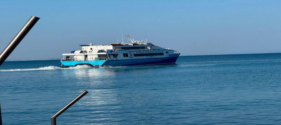  Başkan Akın sözünü tuttu, Akçay-Midilli seferleri başladı