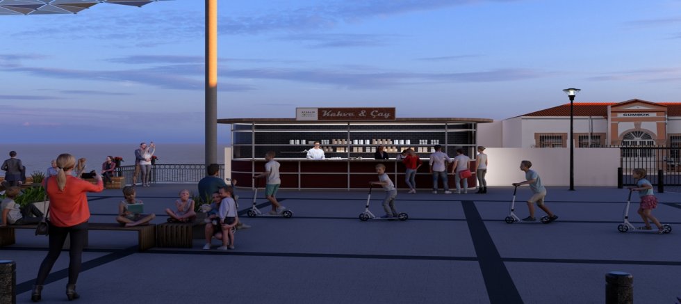 Başkan Mesut Ergin: Yenilenen Gümrük Meydanı Ayvalık’a değer katacak…