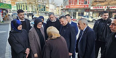 AK Parti Heyetinden Kepsut’ta Yoğun Ziyaret Programı