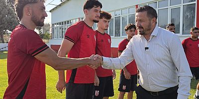 AK PARTİ İL BAŞKANI MEHMET AYDEMİR'DEN BALIKESİRSPOR’A ZİYARET!