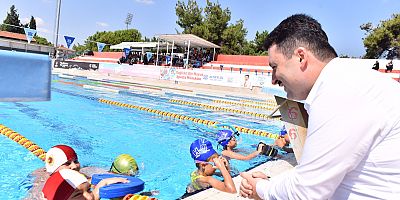 ALTIEYLÜL’DE YAZ SPOR KURSLARINA YOĞUN İLGİ