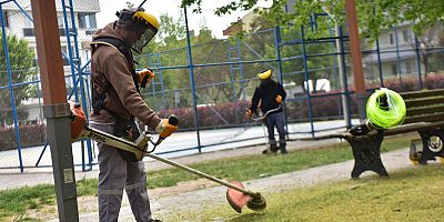  ALTIEYLÜL PARK VE BAHÇELER  MÜDÜRLÜĞÜ SAHADA YOĞUN MESAİDE