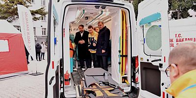 Balıkesir’e Yeni Ambulans 