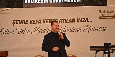 Balıkesir Kent Konseyi Şehre Vefa Meclisi 1 yaşında