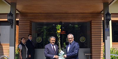 Balıkesir Valisi Hasan Şıldak’ı Fidanlık Müdürlüğümüzde Misafir Ettik