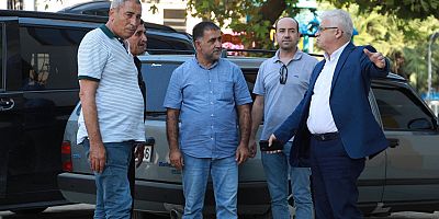  BAŞKAN DEVECİLER SAHADA ÇALIŞMALARI İNCELEDİ