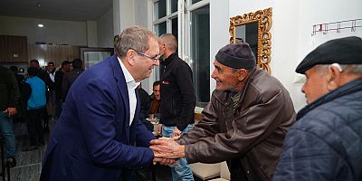  Başkan Mesut Ergin Kırsal Mahallelerde