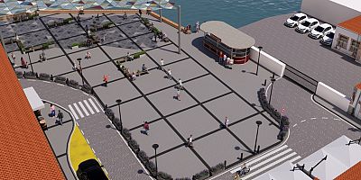 Başkan Mesut Ergin: Yenilenen Gümrük Meydanı Ayvalık’a değer katacak…