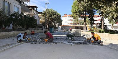 BURHANİYE BELEDİYESİ YOL ÇALIŞMALARINI AÇIKLADI