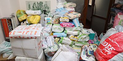 BURHANİYE’DE YARDIM SEFERBERLİĞİ BAŞLADI