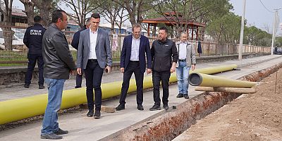 DOĞALGAZ’DA ÇALIŞMALAR TÜM HIZIYLA SÜRÜYOR