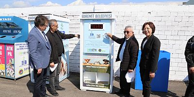Edremit Belediyesi Atık Getirme Merkezi açıldı