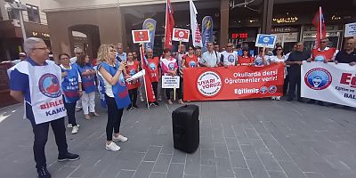 “EĞİTİME VE ÇOCUKLARIMIZA SAHİP ÇIKIYORUZ! UYARIYORUZ!”