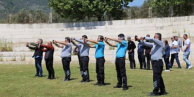 Güvenlik personeline “Göz Yaşartıcı Sprey Kullanımı” eğitimi