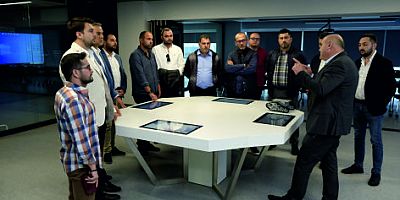 İŞADAMLARI BURSA'DA FABRİKA GEZDİ