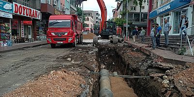 İVRİNDİ ALTYAPI ÇALIŞMALARINDA SONA DOĞRU