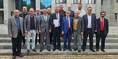 -  İYİ PARTİ BALIKESİR İL BAŞKANI HASAN FEHMİ YÖRÜK MAZBATASINI ALDI