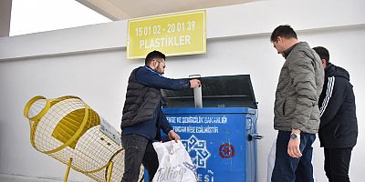 KARESİ BELEDİYESİ ATIK GETİRME MERKEZİ’NE İLK ATIKLAR GELDİ