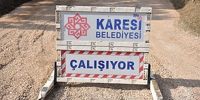 KARESİ BELEDİYESİ’NDEN 4 YILDA 468 BİN METREKARE PARKE TAŞI