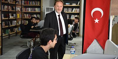 KARESİ MİLLET KIRAATHANESİ GENÇLERİN UĞRAK NOKTASI OLDU