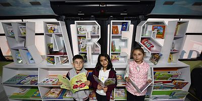 KARESİ MOBİL ÇOCUK KÜTÜPHANESİ HİZMETE GİRDİ