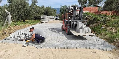 KIRSAL YOLLARI YENİLENİYOR