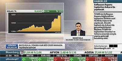 Kur yükselişi iş dünyasını  ciddi yönde tedirgin ediyor
