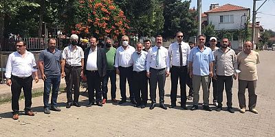 MHP'DEN KOCAAVŞAR ZİYARETİ