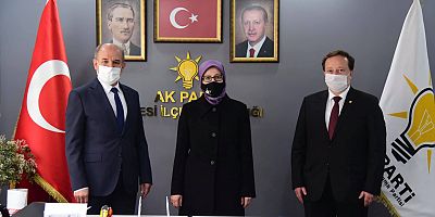 MİLLETVEKİLİ UYGUR TEŞKİLATLARI ZİYARET ETTİ