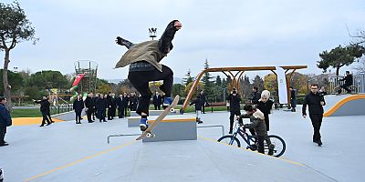 Skate Park başkandan, ödüller gençlerden