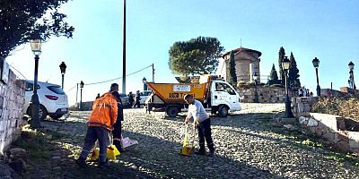TARİHİ CUNDA SOKAKLARI TERTEMİZ