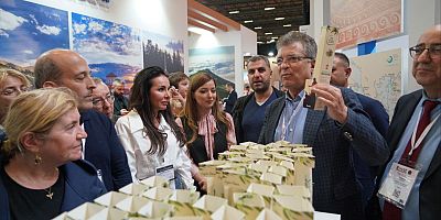 ZEYTİN FİDANLARI FUARIN GÖZDESİ OLDU